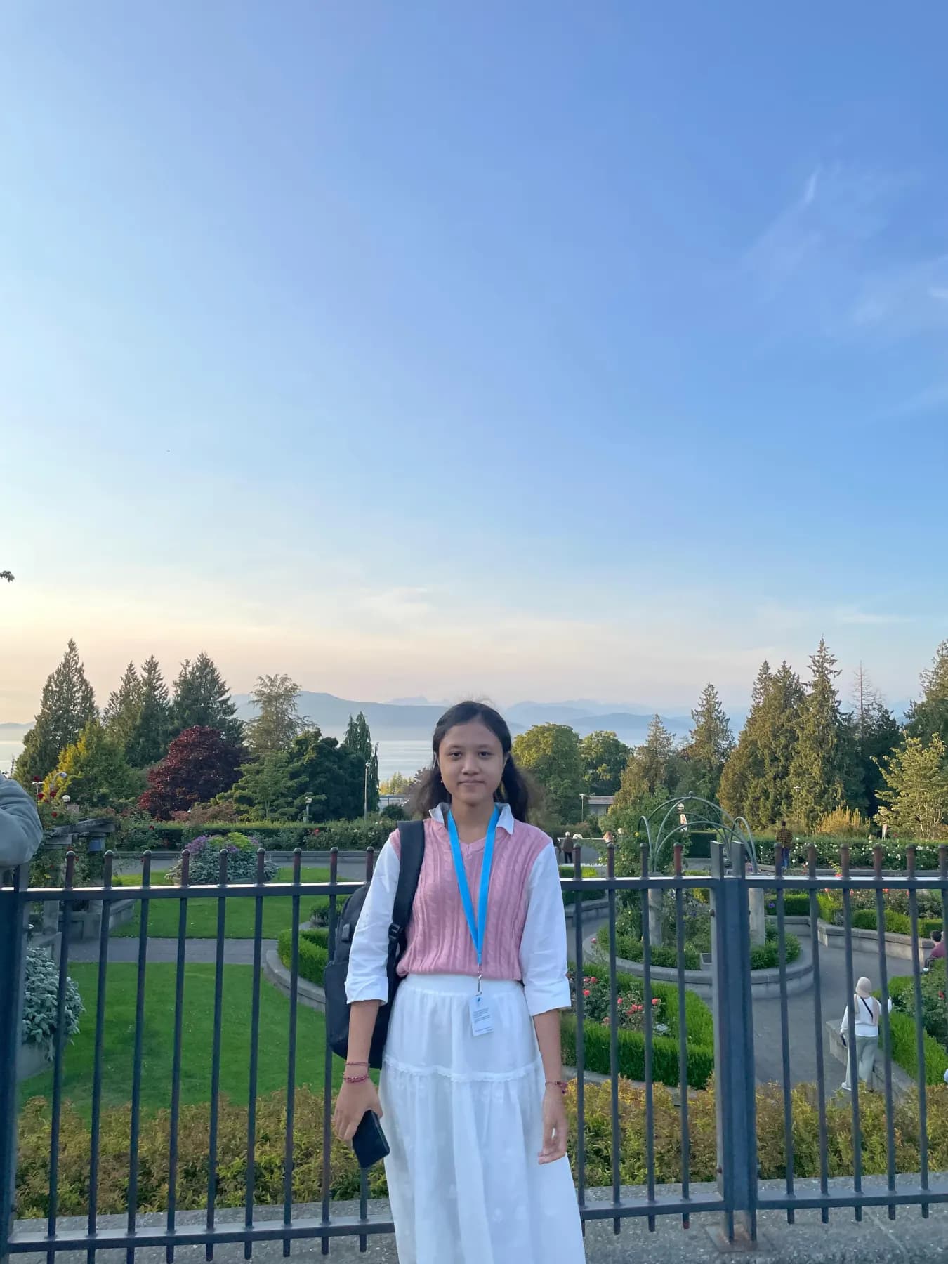 Chandra berada di Vancouver setelah memulai studi di UBC.